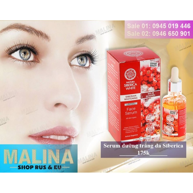 TINH CHẤT C (SERUM) TRẮNG DA NATURA SIBERICA