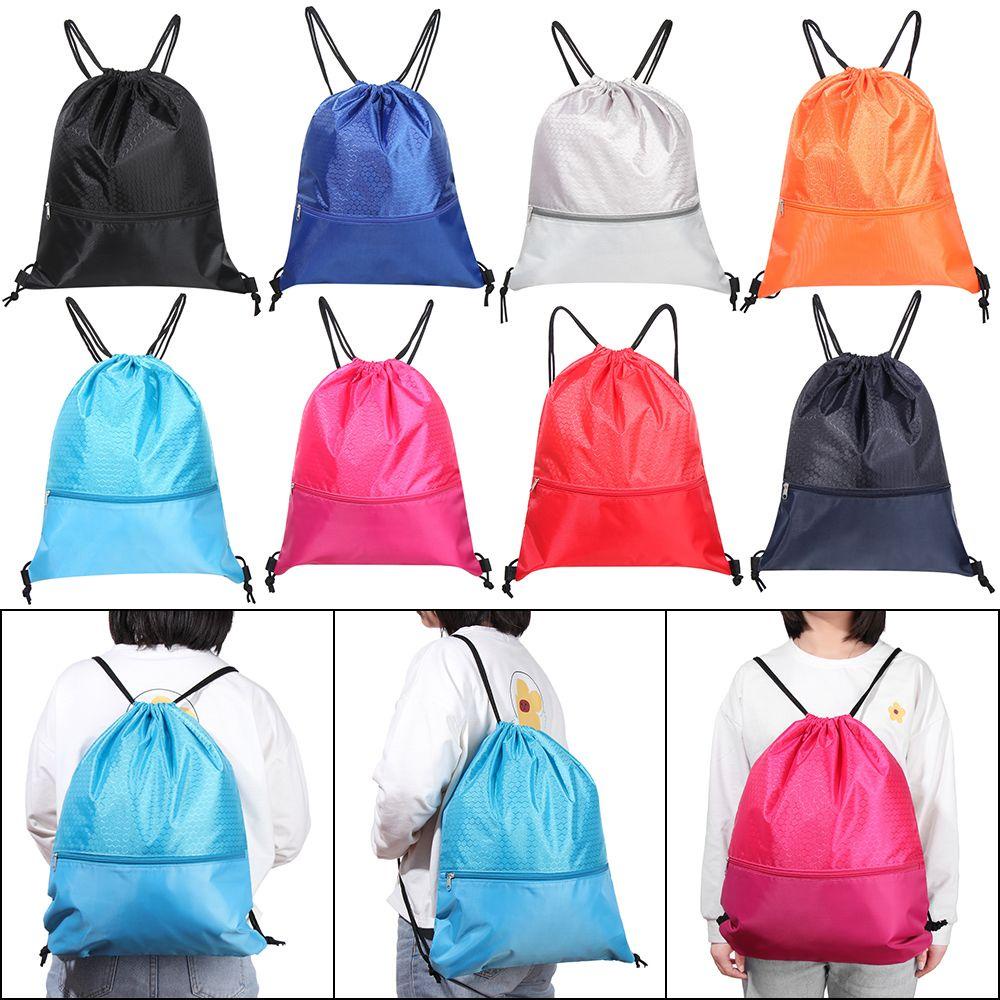 Balo Dây Rút Vải Oxford Chống Thấm Nước Có Thể Gấp Gọn Tiện Dụng