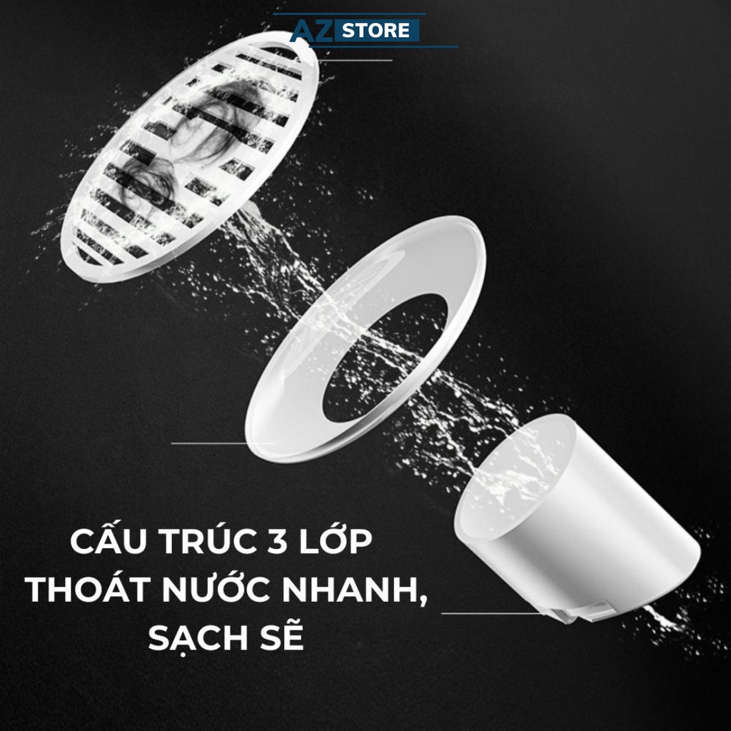 Nắp ngăn mùi thoát sàn ABS chặn mùi hôi cống, chống côn trùng, chống trào ngược - AZ Store