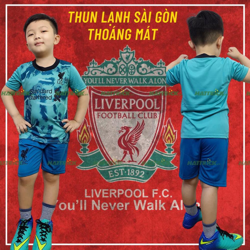 Đồ thể thao bóng đá trẻ em 2021 (11kg - 41kg), thun Sài Gòn thoáng mát, chất lượng, xưởng bán sỉ toàn quốc uy tín xịn
