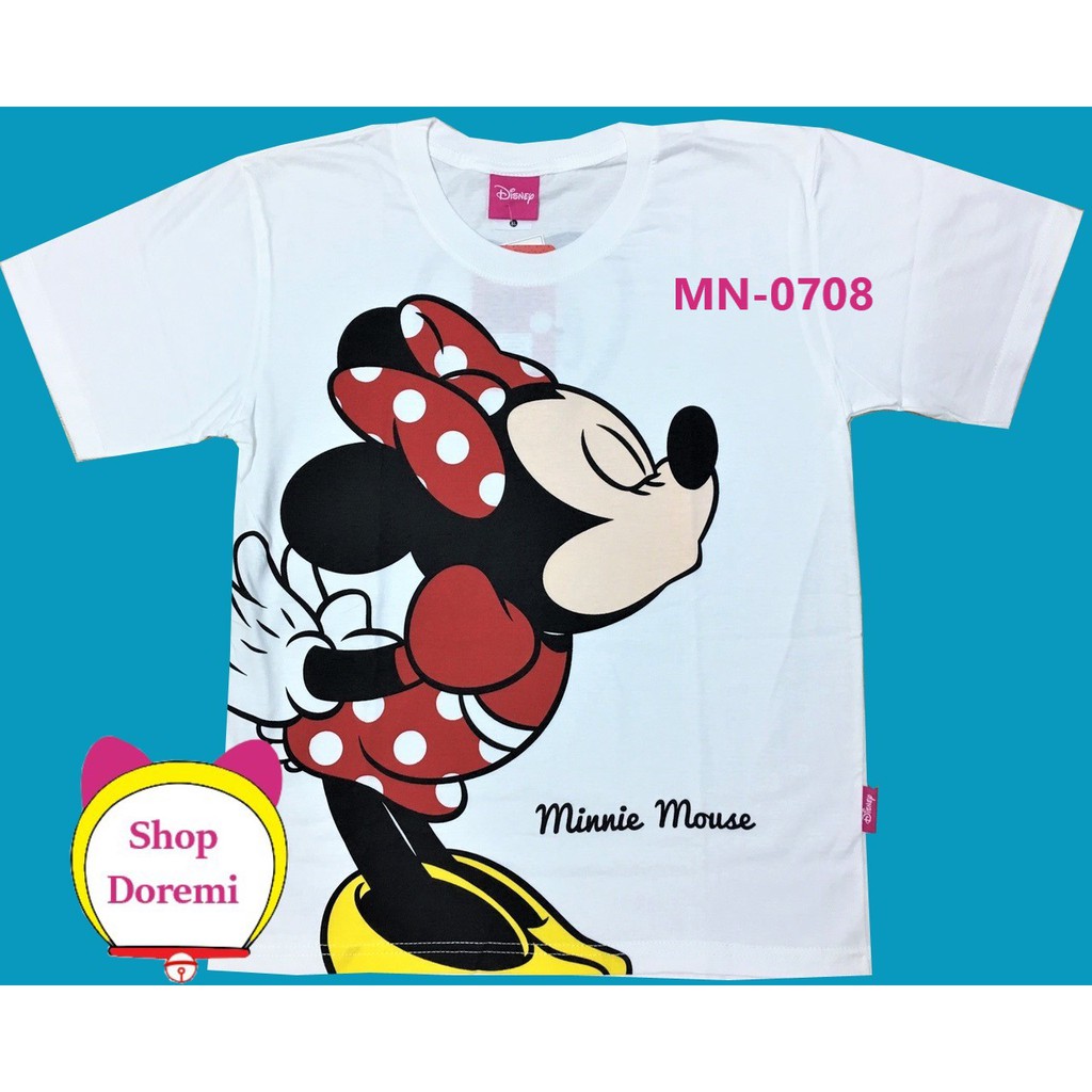 Áo thun bé gái chuột Minnie Mouse- hàng Thái Lan