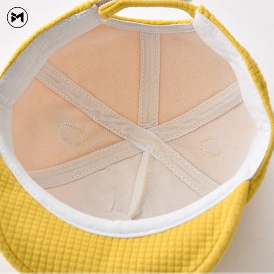 Mũ Lưỡi Trai Vải Nhung Dễ Thương Thời Trang 2022 Cho Bé 6-12 Tháng Tuổi