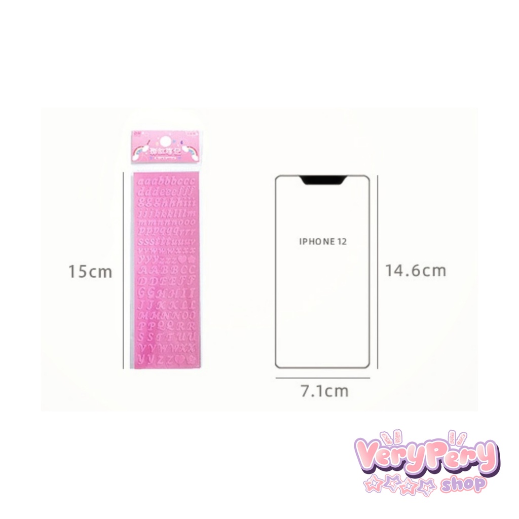 Tấm Sticker Trang Trí Album Sổ Tay/ Decor Toploader/ Làm Bulletjournal