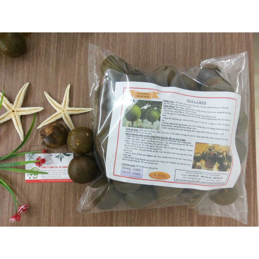 Quả La Hán 100Gr Quả to già chất lượng - Thảo Dược Thanh Bình