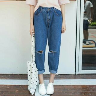 quần bagy rách gối