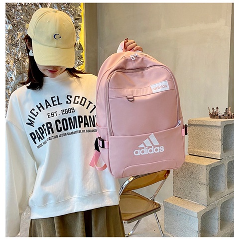 Ba Lô Thể Thao Adidas Đựng Máy Tính / Đi Học Kích Cỡ Lớn Dành Cho Nam Và Nữ