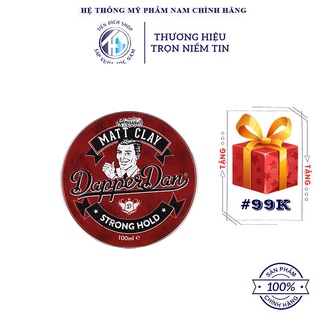 - Sáp vuốt tóc Dapper Dan Matt Clay 100ml cao cấp Anh Quốc / Tiến Đích Shop - Sapvuottocnam
