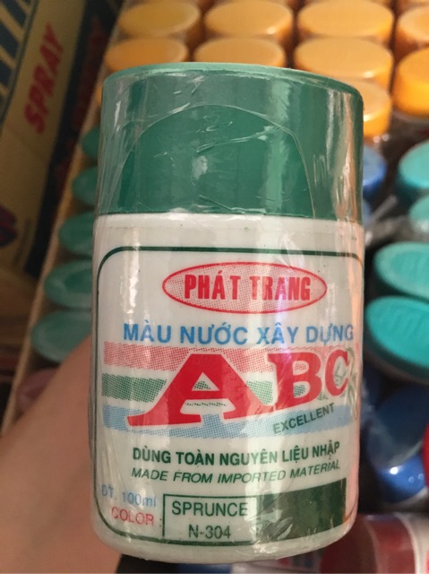 Màu Nước Xây Dựng Đủ Màu