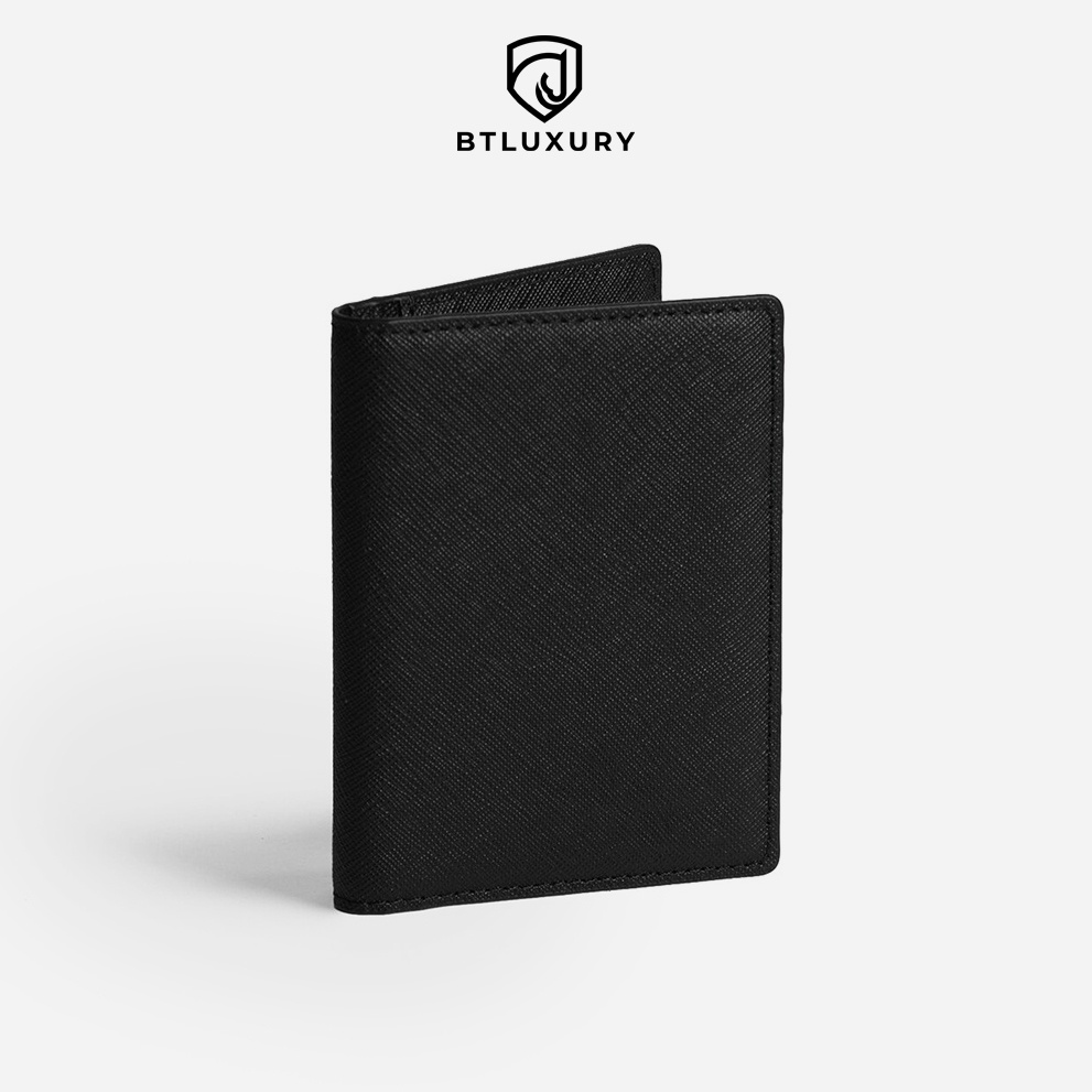 Ví đựng thẻ mini COSY nhỏ gọn, vân Saffiano cao cấp nhập khẩu, chống thấm nước Thương Hiệu BTLUXURY