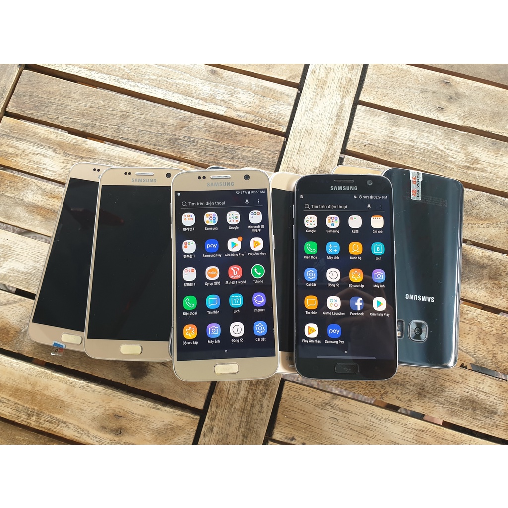 Điện thoại Samsung Galaxy S7 Máy Cũ 1 sim Chip Exynos 8890 / Snap 820 - Rom 32GB Ram 4GB Màn Super Amoled 5.1'