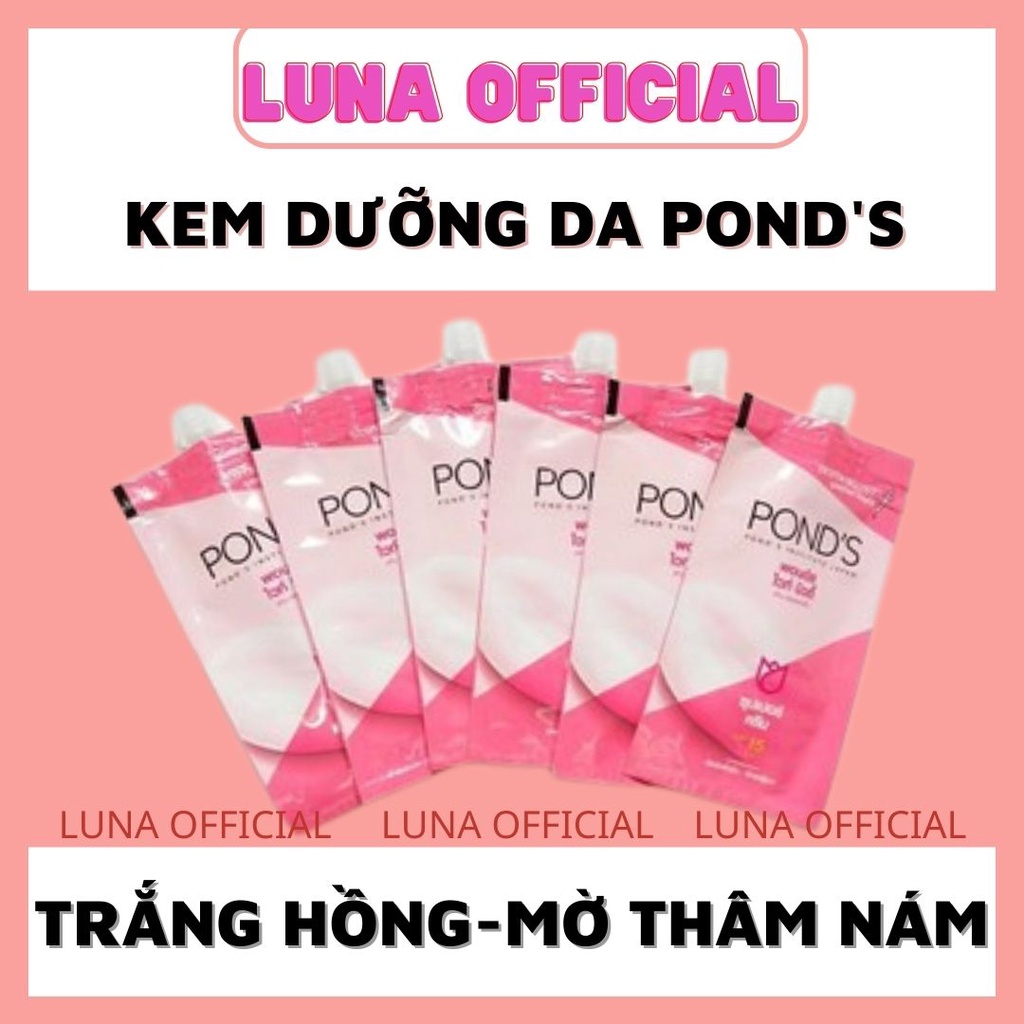 { Hott !!! } Kem dưỡng da Pond's nâng tone mờ thâm nám 1 HỘP 6 GÓI (7gr/gói)