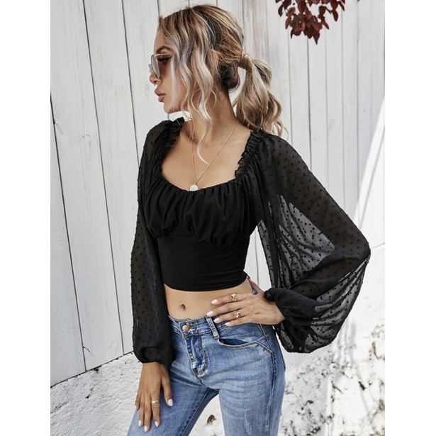 Pass áo croptop