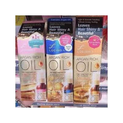 Dưỡng tóc Lucido -L Argan Rich Oil 60mlCHÍNH HÃNG Tái tạo và nuôi dưỡng sợi tóc chắc khỏe hơn
