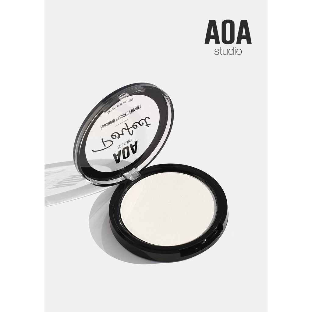 Phấn phủ không màu - dạng nén AOA Perfect Pressed Powder- Translucent ( hộp 8 gam )