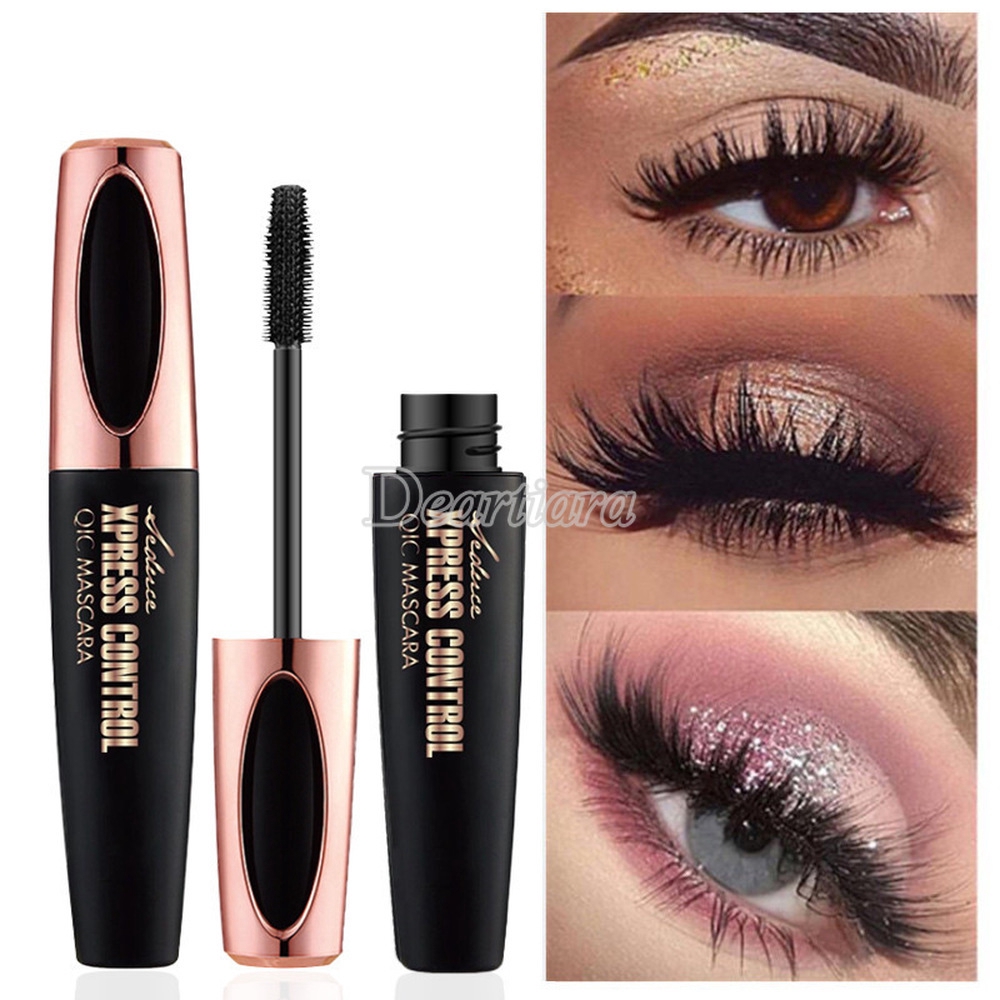 (Hàng Mới Về) Mascara Sợi Tơ 4d Màu Đen Chuốt Mi Cong Vút Và Dài Hơn Qic | BigBuy360 - bigbuy360.vn
