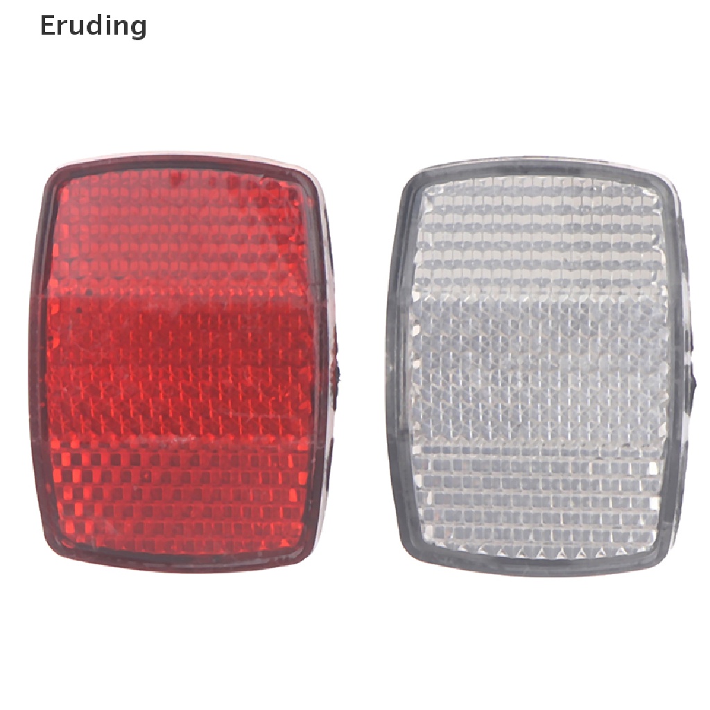 Đèn nhựa phản quang chuyên dụng gắn phía trước và sau xe đạp