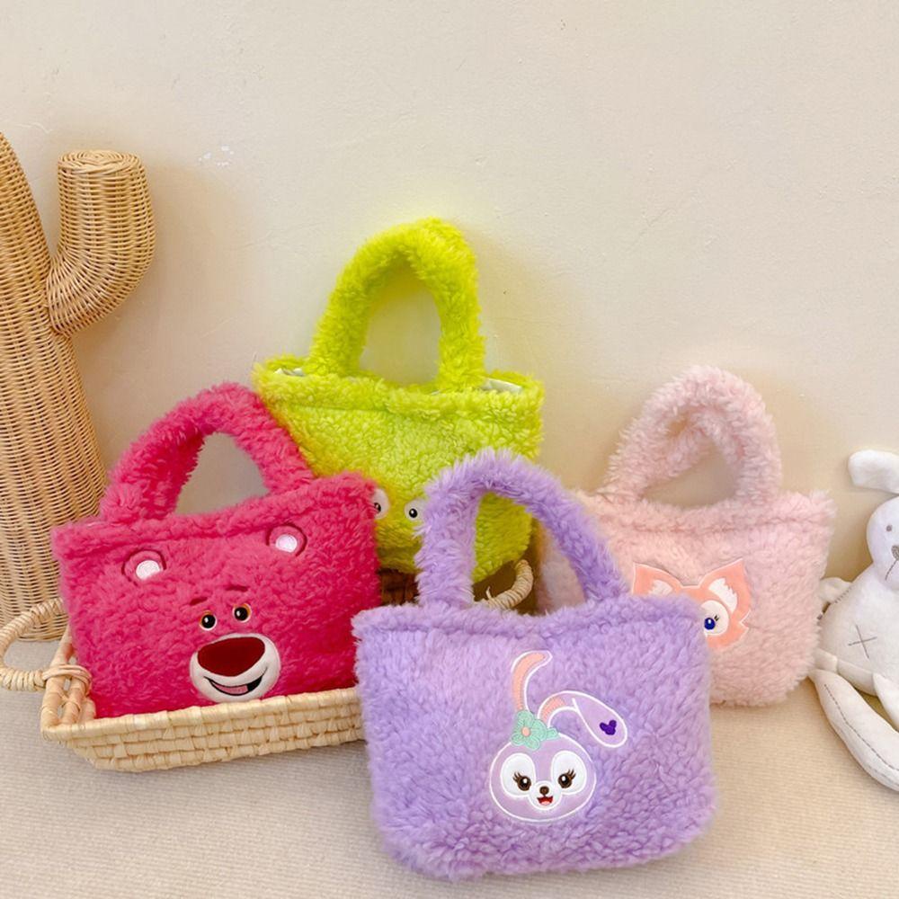 Túi Đeo Chéo Hình Gấu Bông Dễ Thương Cho Bé Gái