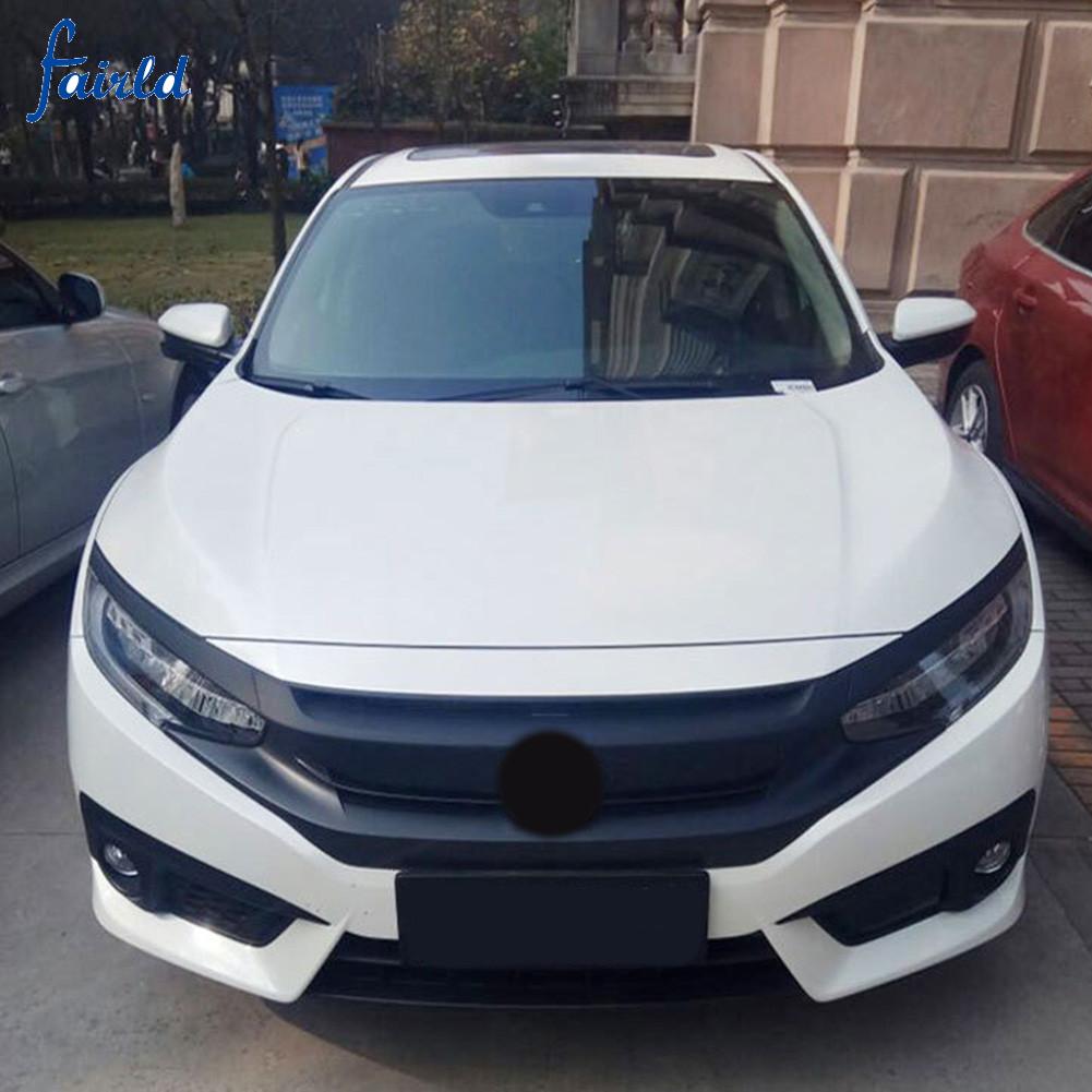 1 Bộ Miếng Dán Trang Trí Lưới Tản Nhiệt Xe Hơi Honda Civic 2016-2019