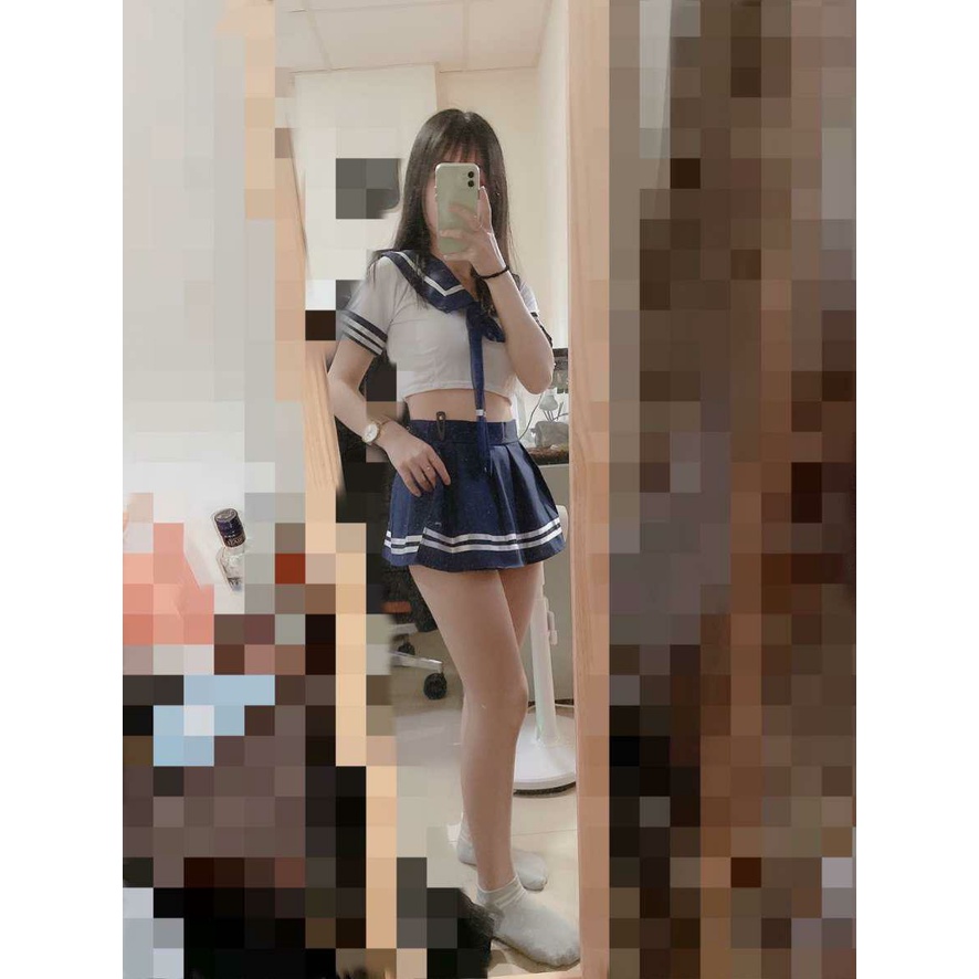 ( Có Ảnh Thật ) Bộ Đồ Ngủ Cosplay Thủy Thủ 46 Siêu Xinh | BigBuy360 - bigbuy360.vn