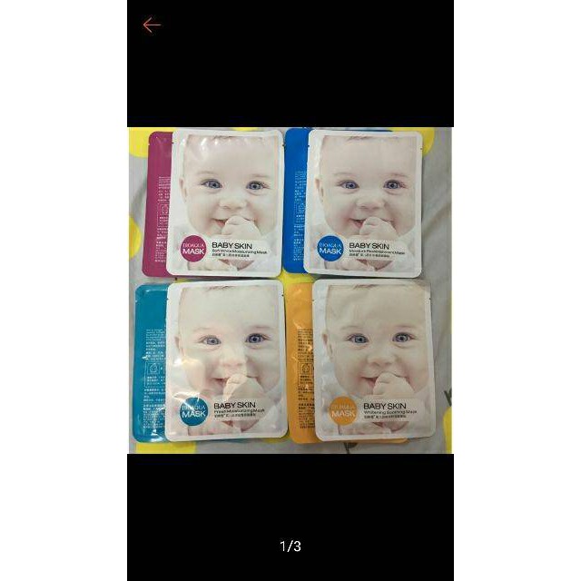 Mặt nạ Bioaqua BaBy Skin_ mask em bé