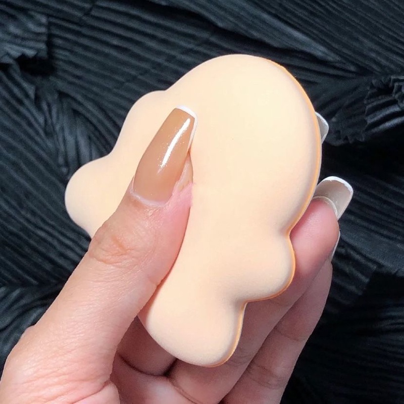 Mút Trang Điểm air cushion Khô Và Ướt Hình Búp Bê Dùng Được Cho Làm Đẹp