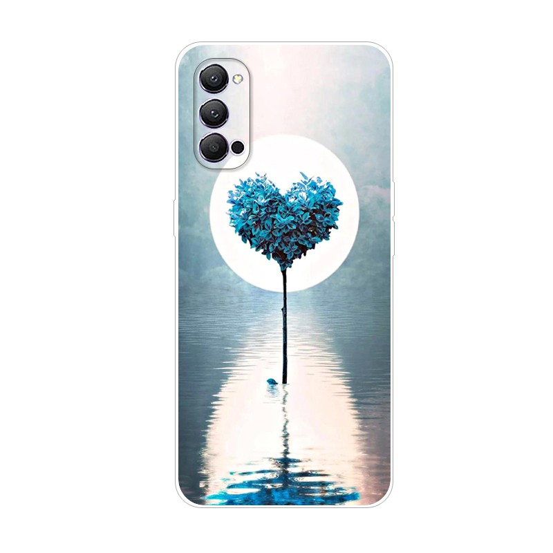 Ốp điện thoại in họa tiết thời trang bảo vệ cho OPPO Reno 4 | BigBuy360 - bigbuy360.vn