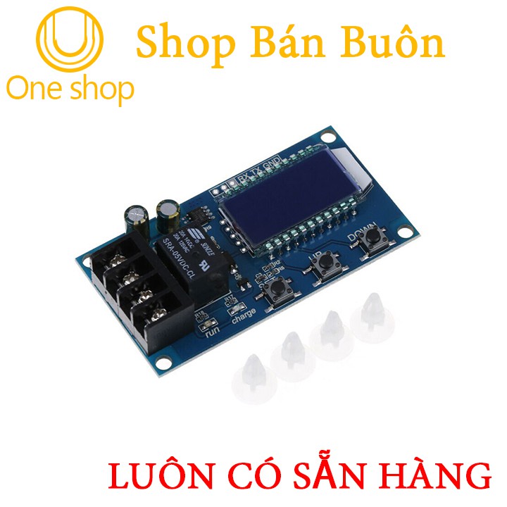 Mạch Sạc Acquy Tự Ngắt Bảo Vệ Quá Tải Hẹn Giờ Sạc XY-L10A 6VDC-60VDC 10A