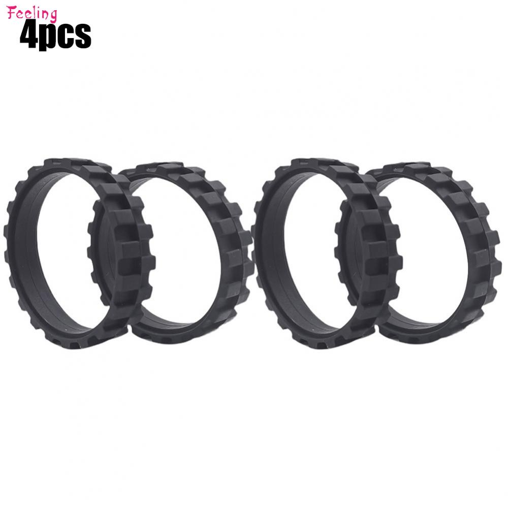 Set 4 lốp bánh xe thay thế cho robot hút bụi Roborock s5 s50 s51 chất lượng