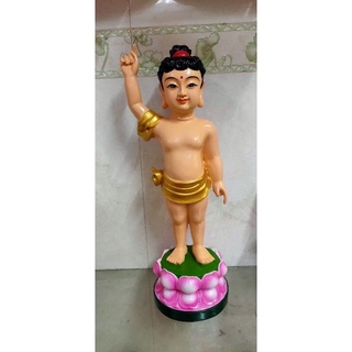 Tượng Đức Phật đản sanh cao 38cm