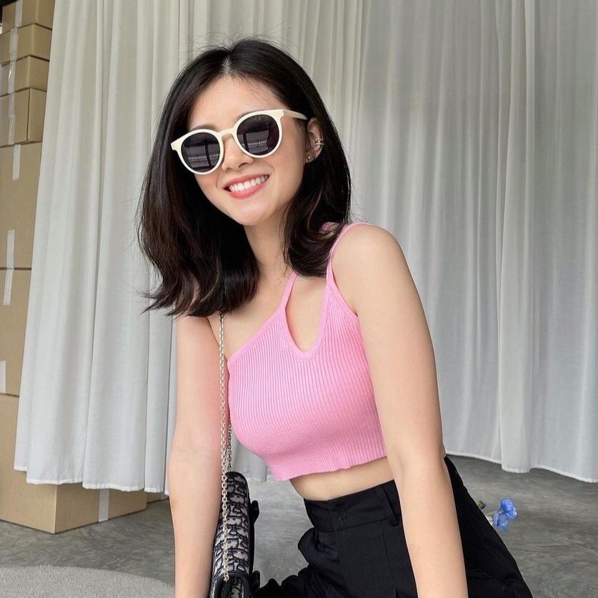 Kính Form tròn Nam Nữ 92 Chất liệu nhựa hàn quốc kiểu dáng hot trend