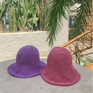 Nón Bucket Móc Chỉ Cotton Handmade (nhiều màu)