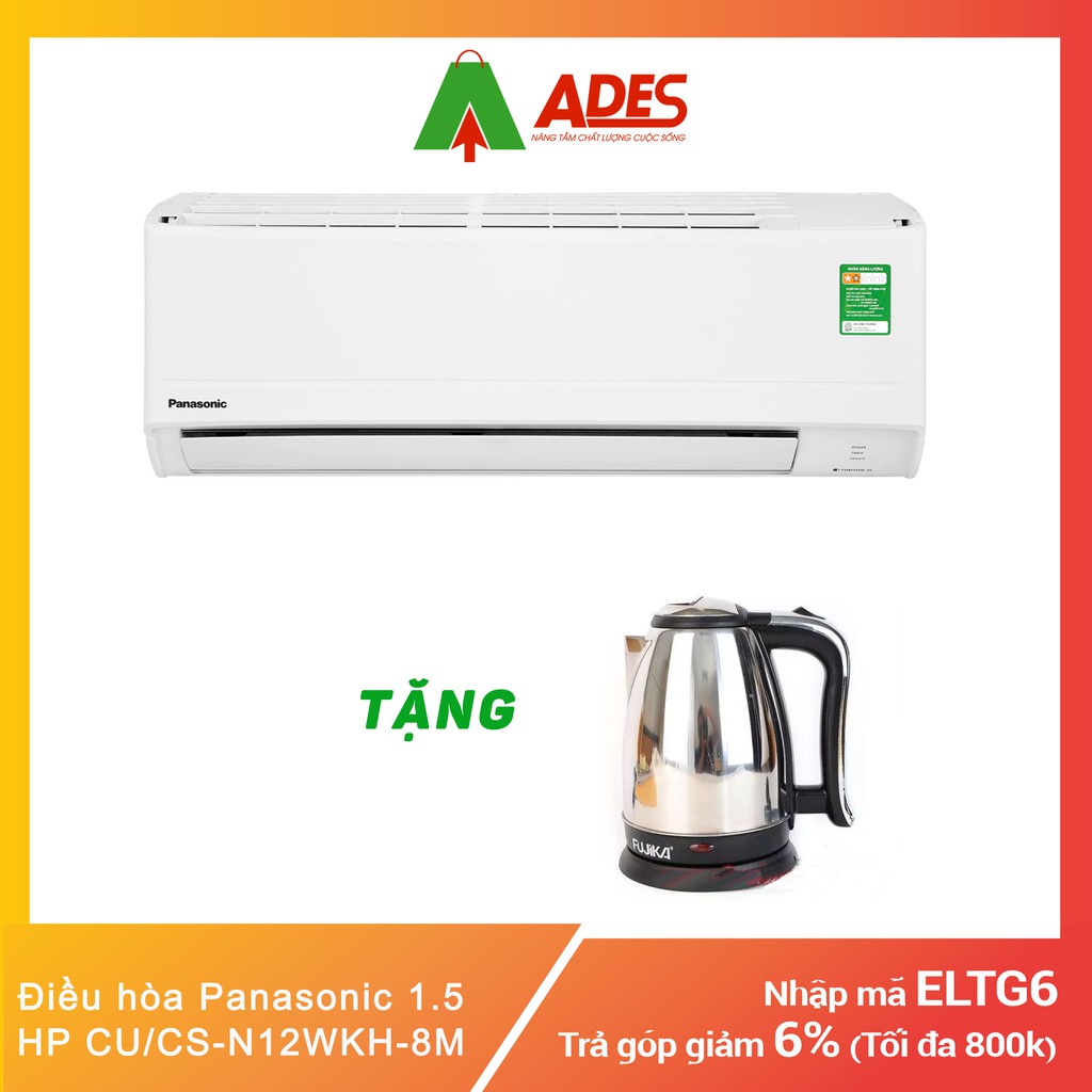 [Mã 154ELSALE2 giảm 7% đơn 300K] Điều hòa Panasonic 1.5 HP CU/CS-N12WKH-8M