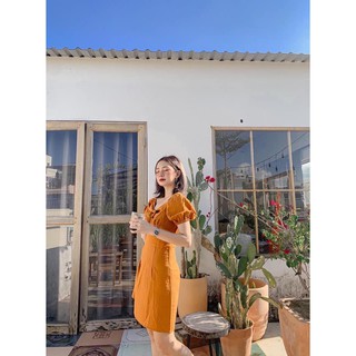 váy vàng bò xinh