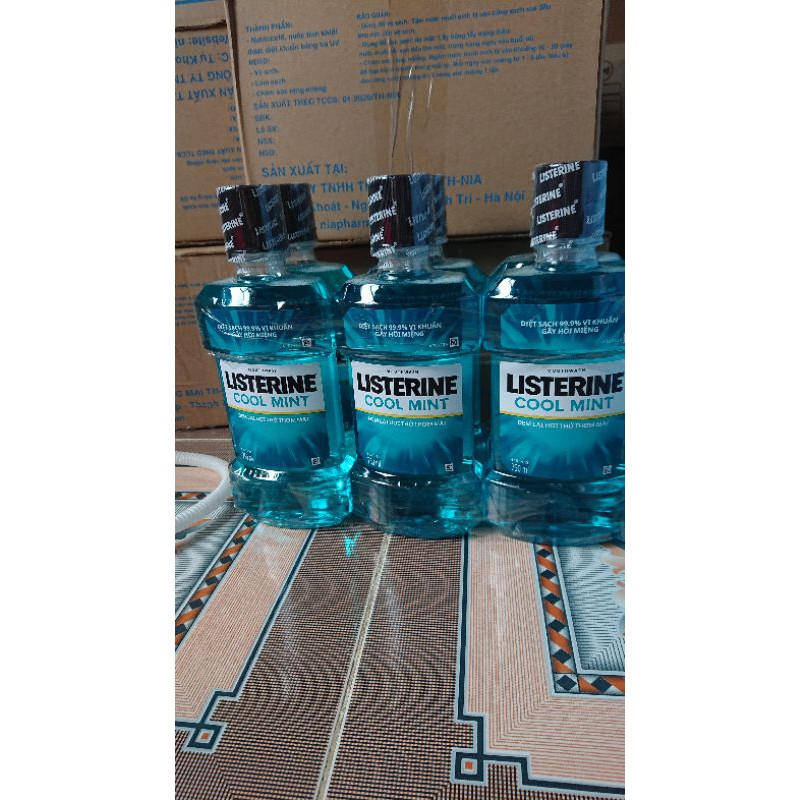 Nước Xúc Miệng Hương Bạc Hà Listerine Cool Mint (750ml) Thái Lan