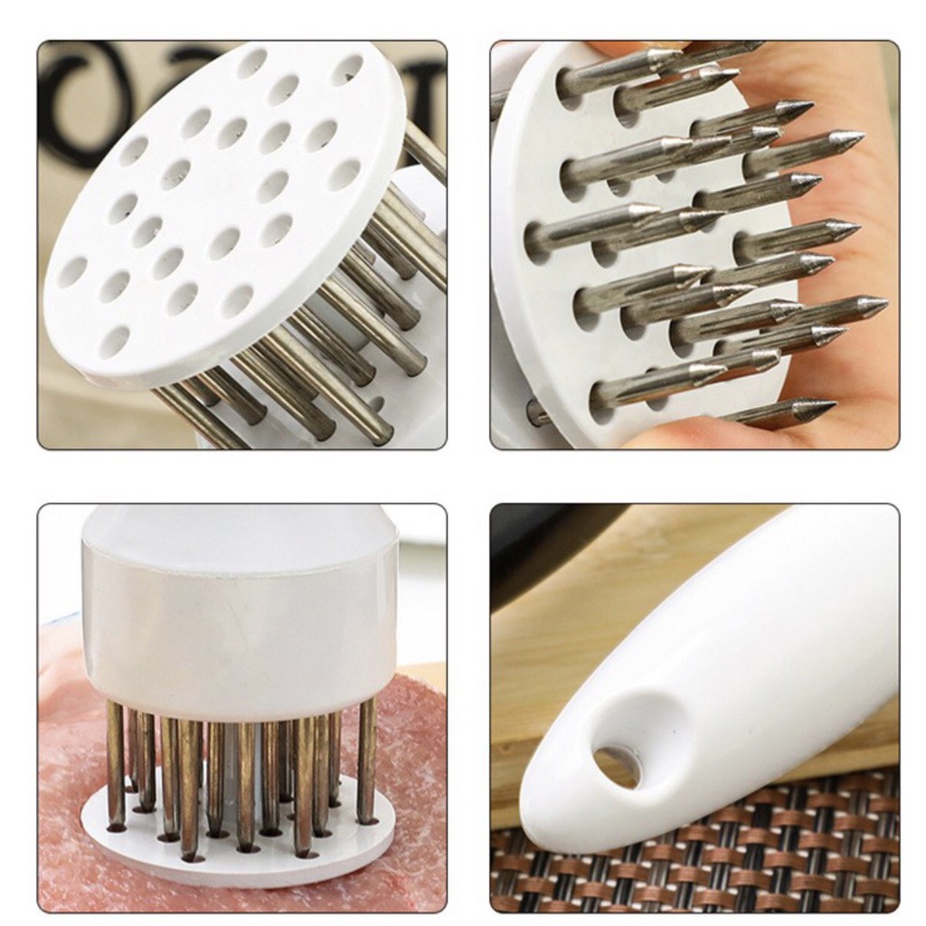 Dụng cụ châm bì, xăm bì, xâm bì, cây châm thịt, xâm thịt, xăm thịt, làm mềm thịt, làm heo quay da giòn