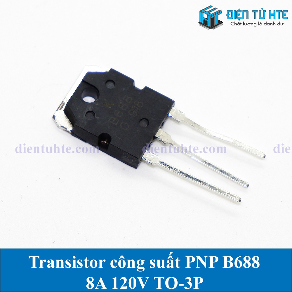 Transistor công suất âm thanh D718 - B688 8A 120V TO-3P