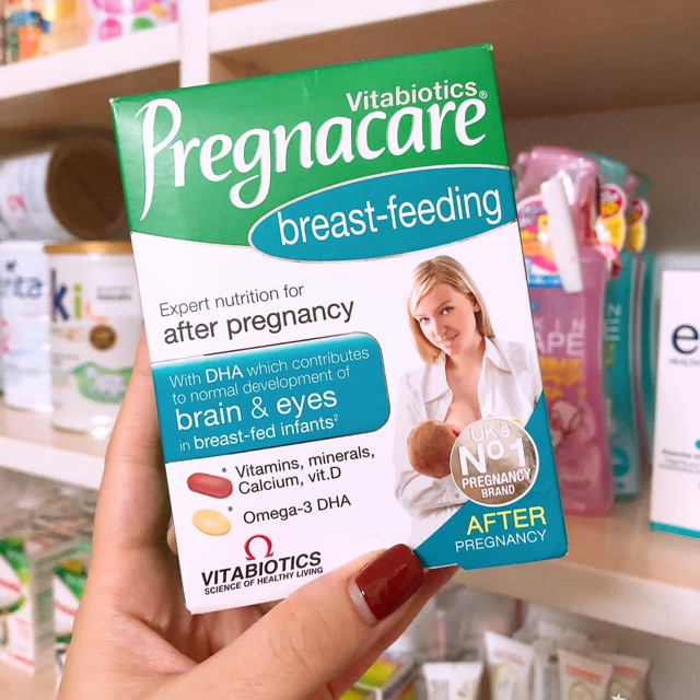 Vitamin Pregnacare Breast-feeding 84 viên  dành cho mẹ sau sinh