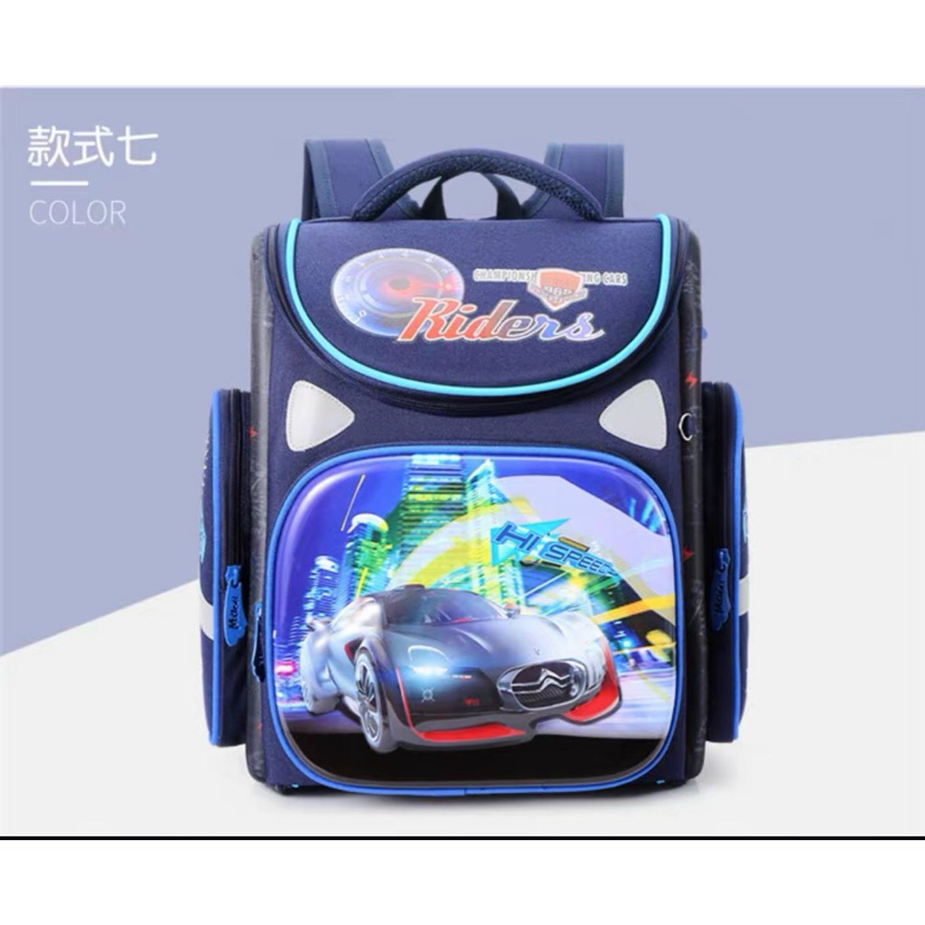 { hàng cao cấp } BALO CHỐNG GÙ HEADS CHO BÉ TRAI VÀ BÉ GÁI CẤP 1- BL36