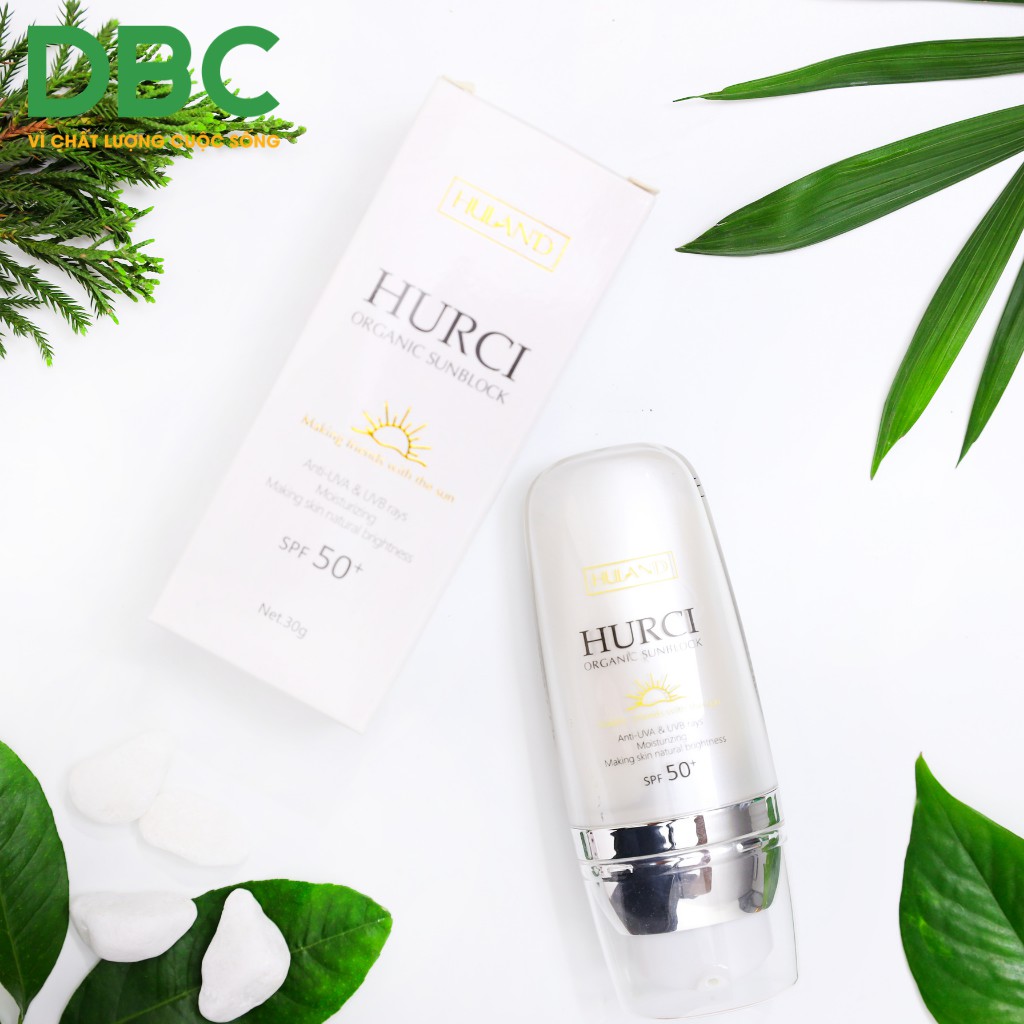 Kem Chống Nắng Sun Cream Protection UV SPF 50+ Hurci DƯỢC BẢO CHÂU Bảo Vệ Da Toàn Diện Da Trắng Mịn Tự Nhiên | BigBuy360 - bigbuy360.vn