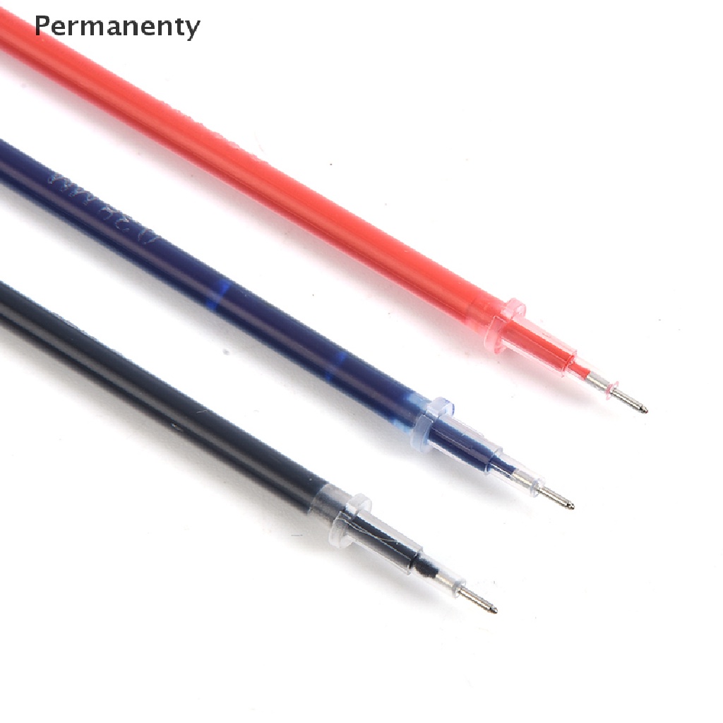 Set 10 Ruột Bút Mực Gel 0.38mm Màu Đen / Xanh Đỏ