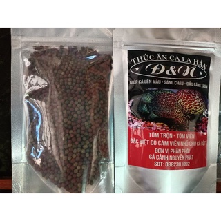 Cám cá la hán , thức ăn cho cá la hán d & n túi 100g