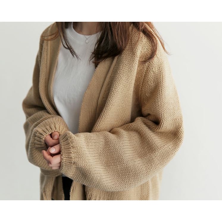 Áo cardigan len trơn Anvalo áo cardigan nữ phong cách Hàn Quốc ACT18 | BigBuy360 - bigbuy360.vn