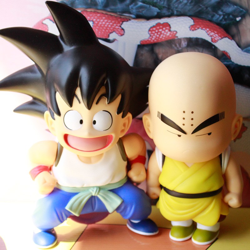 Mô hình songoku krillin kid hàng mới siêu đễ thương cao 20cm