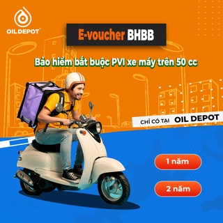 Toàn quốc [E-voucher] Bảo hiểm bắt buộc PVI Oil Depot - Xe máy trên 50 cc - 1 năm