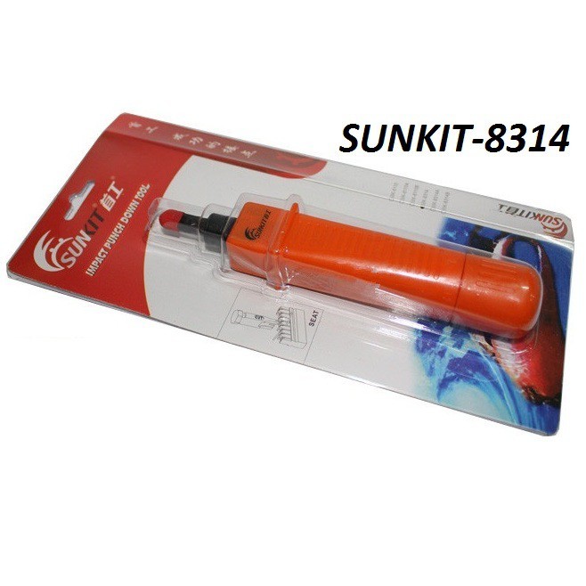 Tool nhấn mạng chính hãng Sunkit SK-8314 - Dao nhấn dây cáp mạng