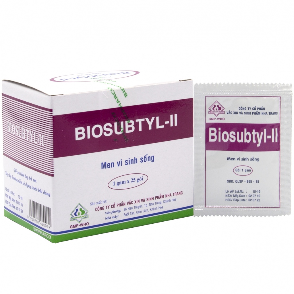 Men vi sinh sống BIOSUBTYL PLUS bổ sung lợi khuẩn đường ruột, hỗ trợ tiêu hóa và hấp thu tốt