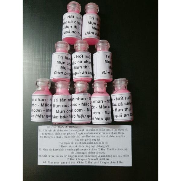 Tẩy Xóa Nốt Ruồi, Mụn Cóc , Mụn Thịt, Mụn Cơm, Tàng Nhang, Mắc Cá, Ké