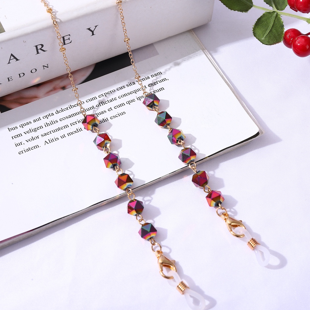 Dây đeo kính Beadia chống dịch thờI trang cho nam và nữ 70cm