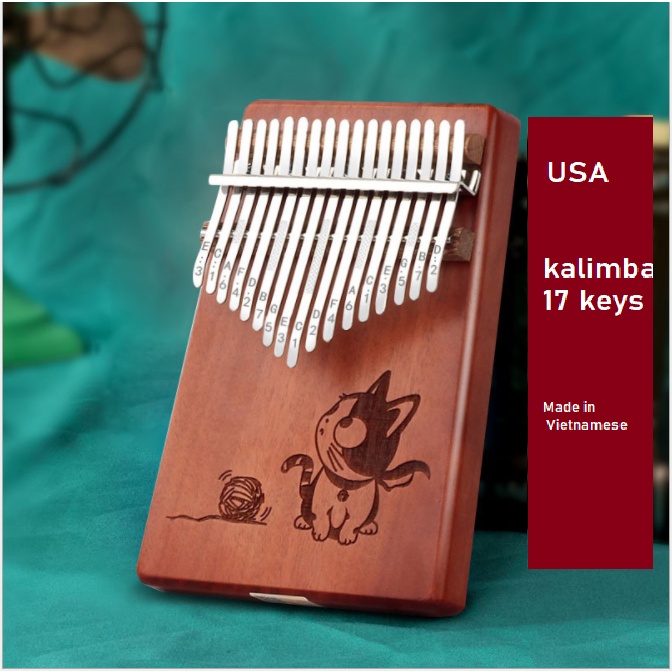 Đàn kalimba 17 phím mèo Chi KG222539