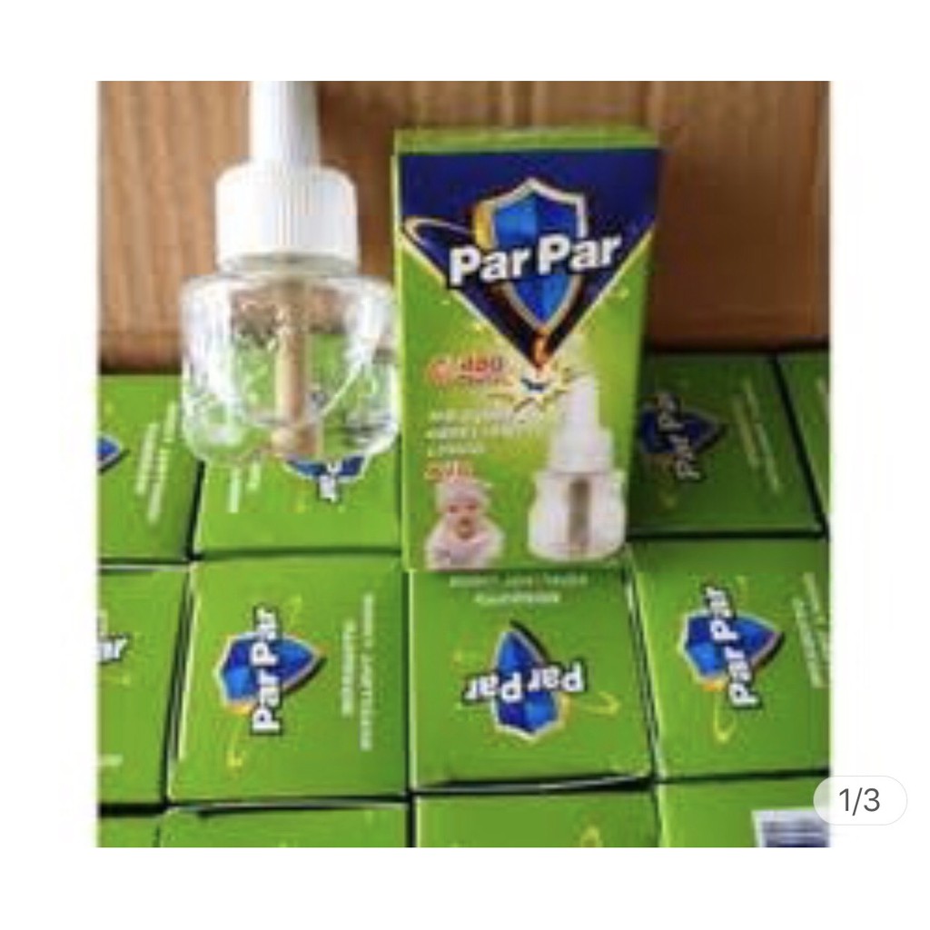 TINH DẦU ĐUỔI MUỖI PARPAR MÀU XANH